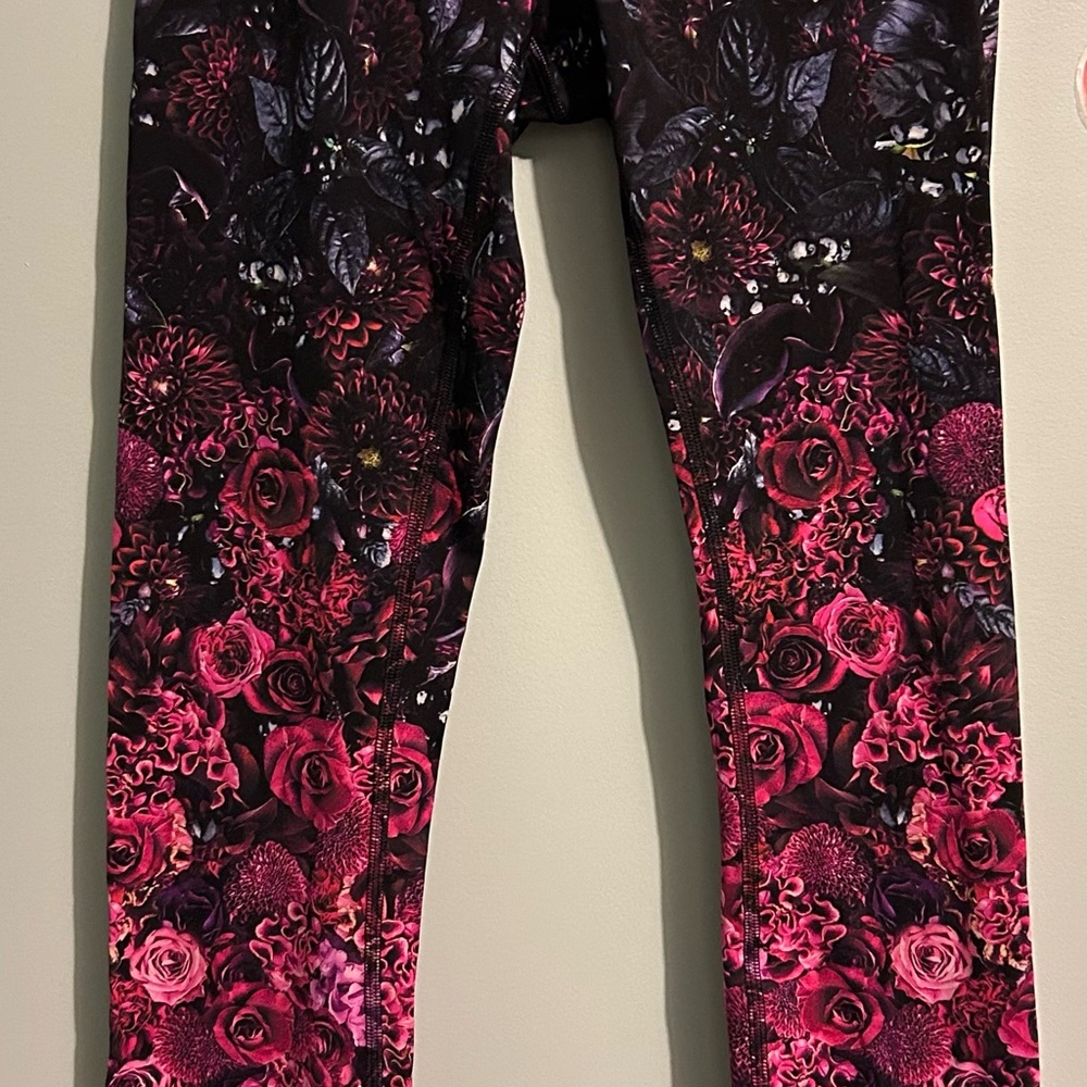 Ombre Flowered Lululemon Leggings